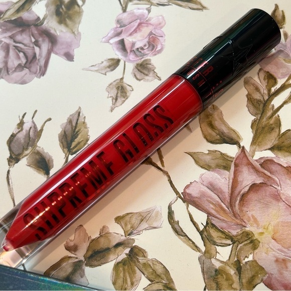 Jeffree star cosmetics lip kit bundle supreme gloss and cherry wet lip pencil - Picture 5 of 5